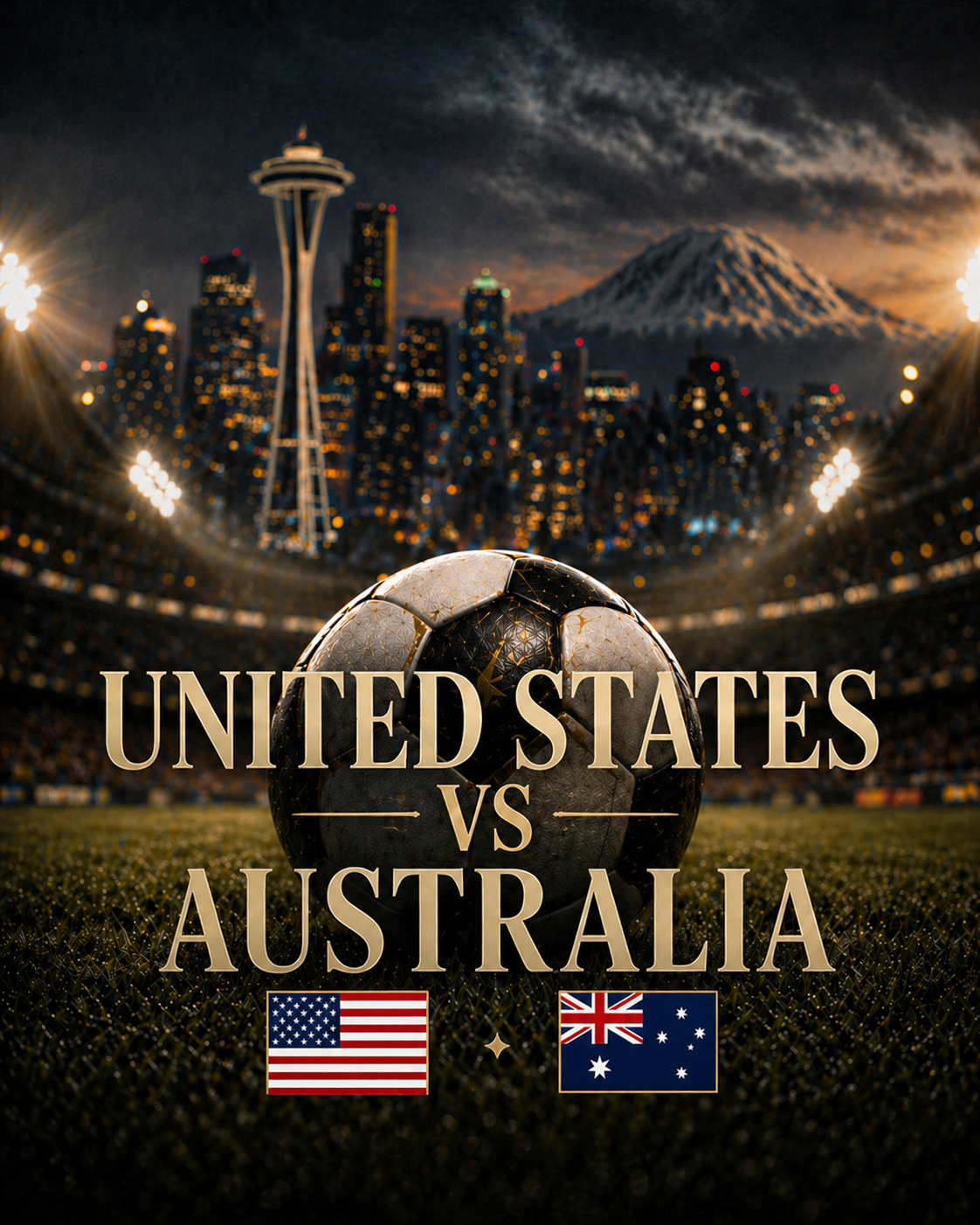 World Soccer Tournament Watch Party USA vs Australia