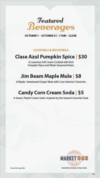 October Beverages