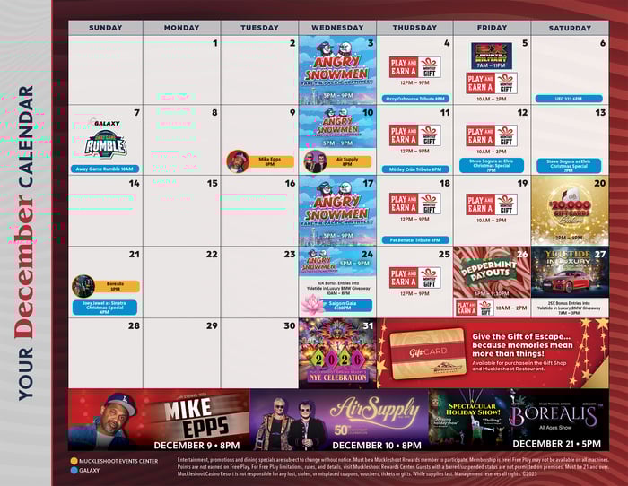 December 2025 Calendar December 2025 Calendar