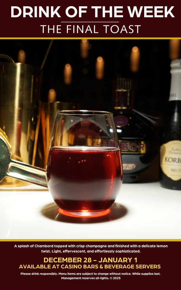 11 DOTW - The Final Toast DEC 28-JAN 1 11 DOTW - The Final Toast DEC 28-JAN 1