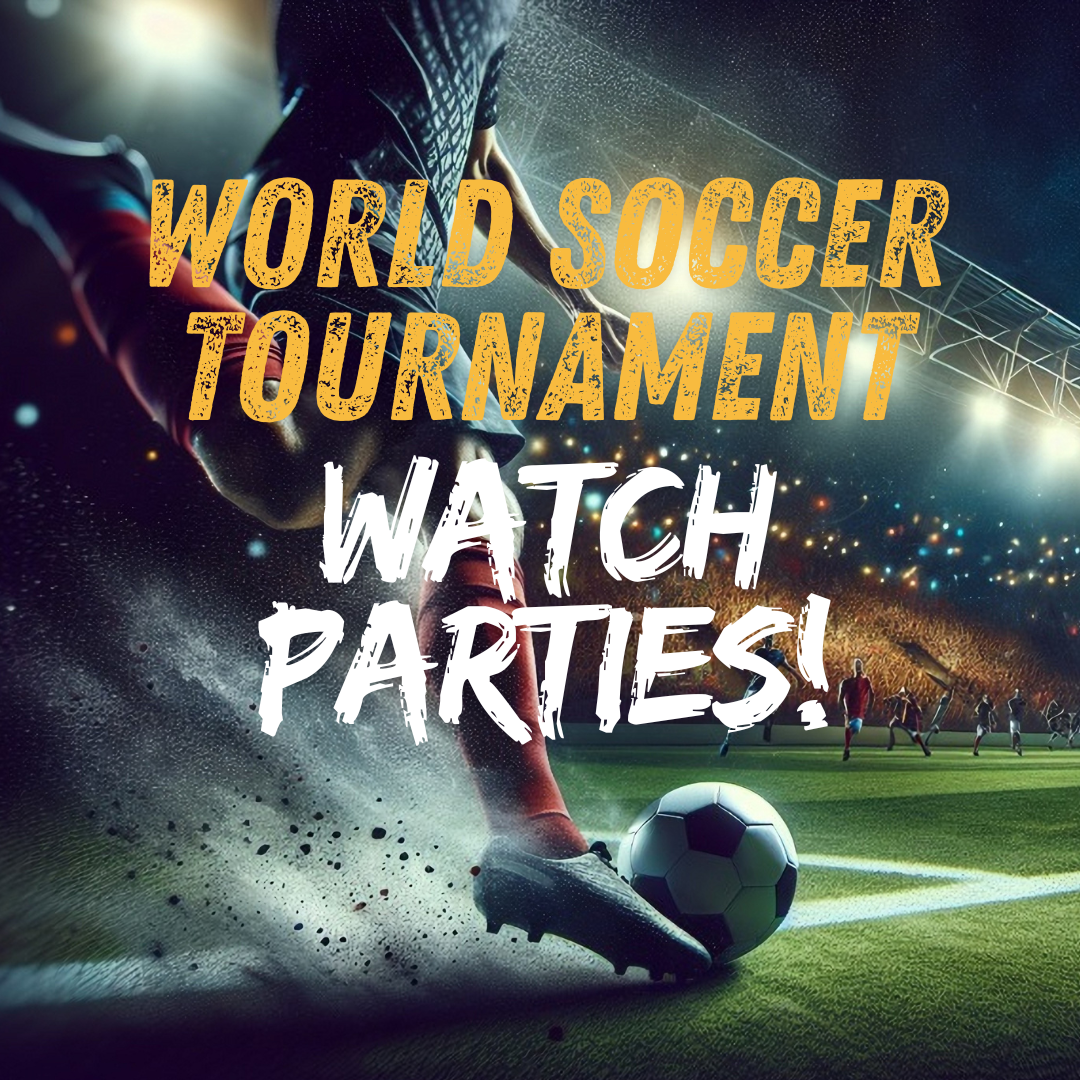 World Soccer Tournament Watch Party: Belgium vs Egypt