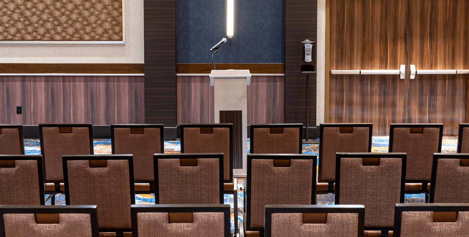 banquet chair microphone