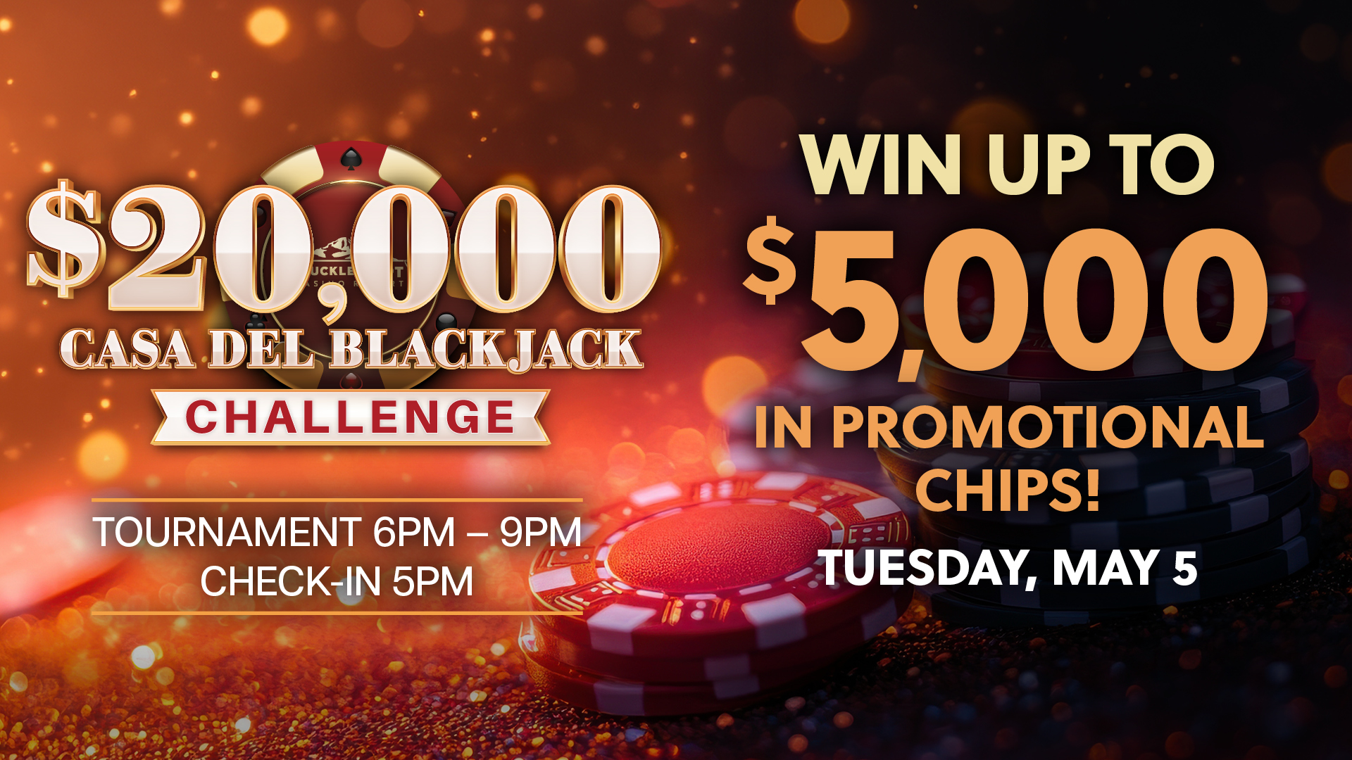 $20,000 La Casa Del Blackjack Challenge