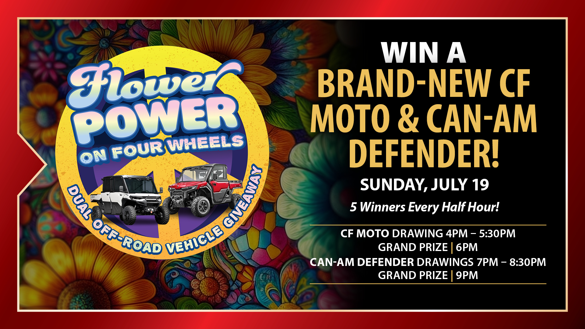 Flower Power on Four Wheels