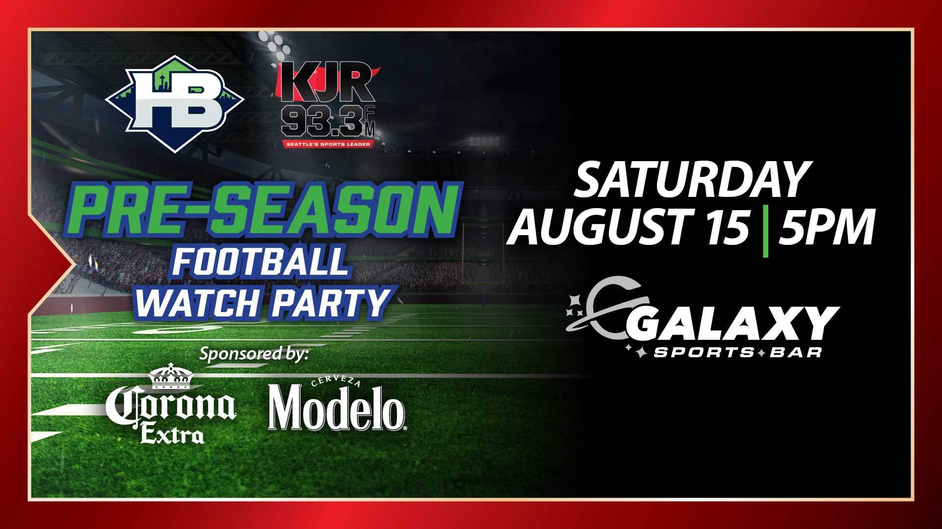 Pre-Season Football Watch Party