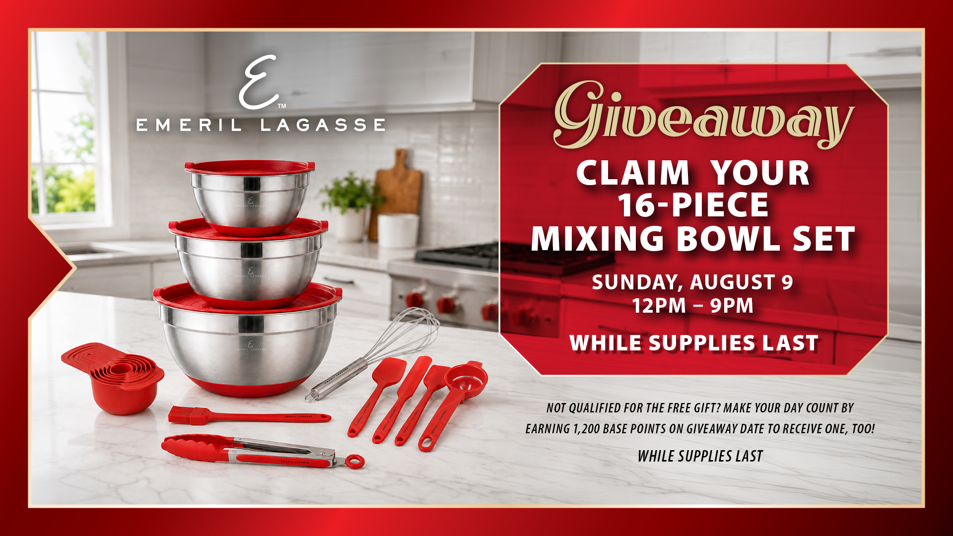 Emeril Lagasse Giveaway