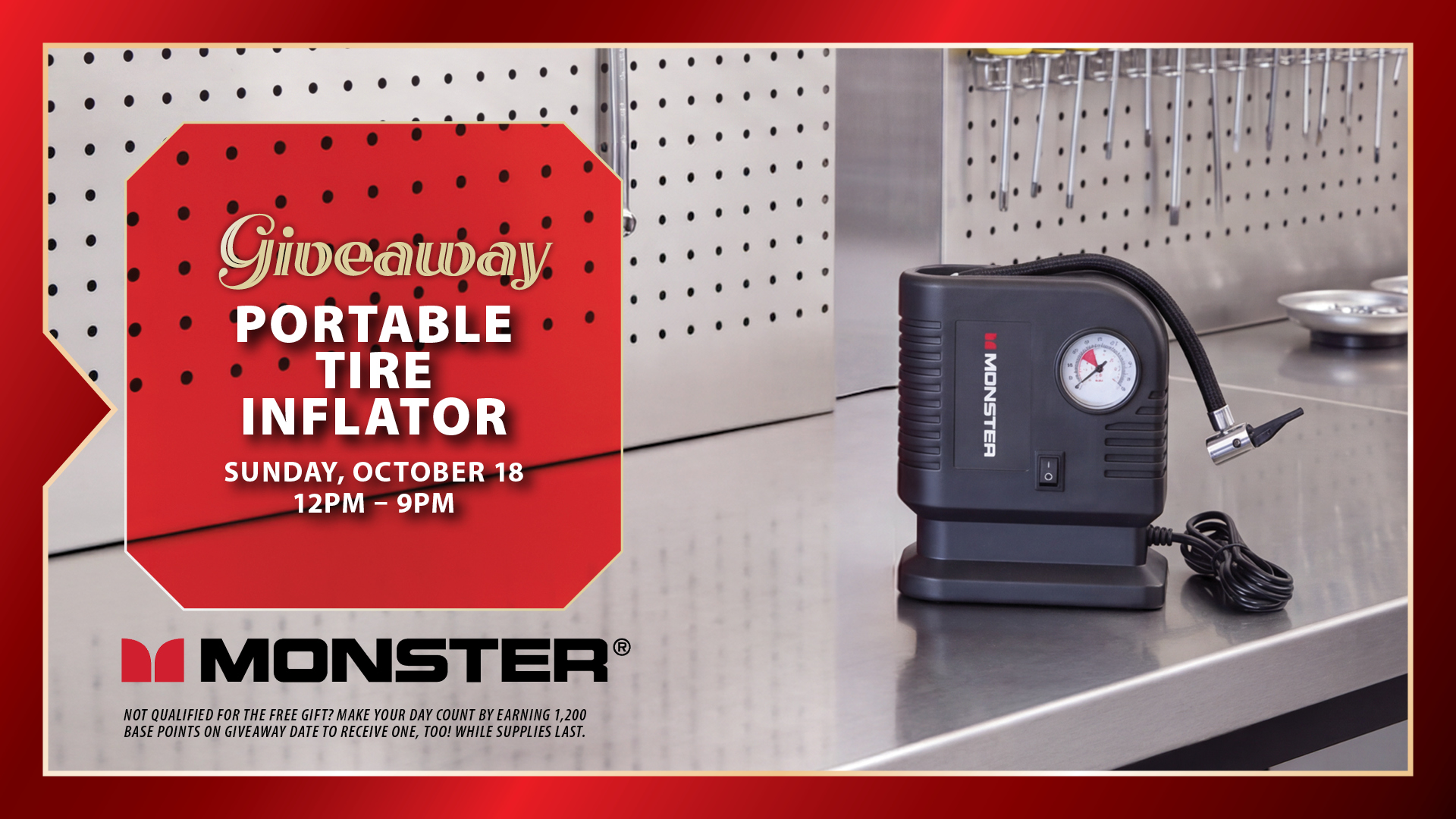 Portable Tire Inflator 
