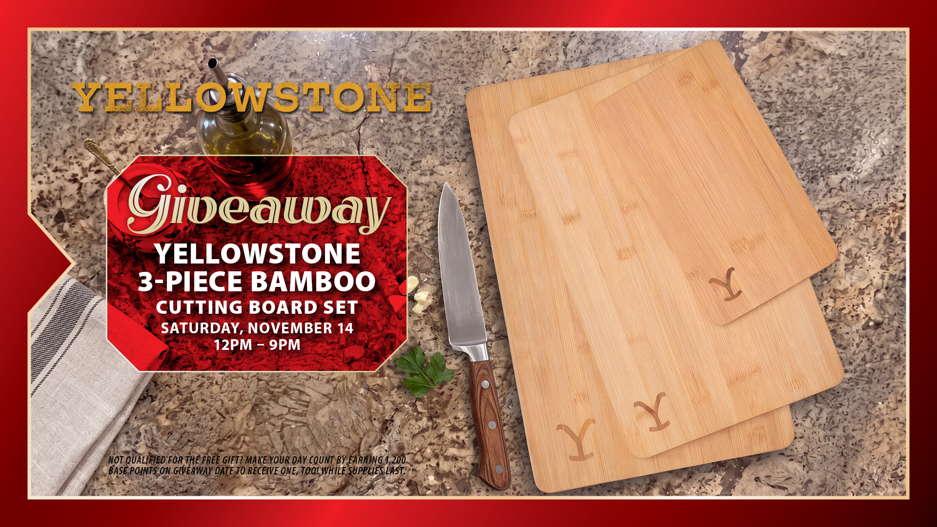 Yellowstone Cutting Board
