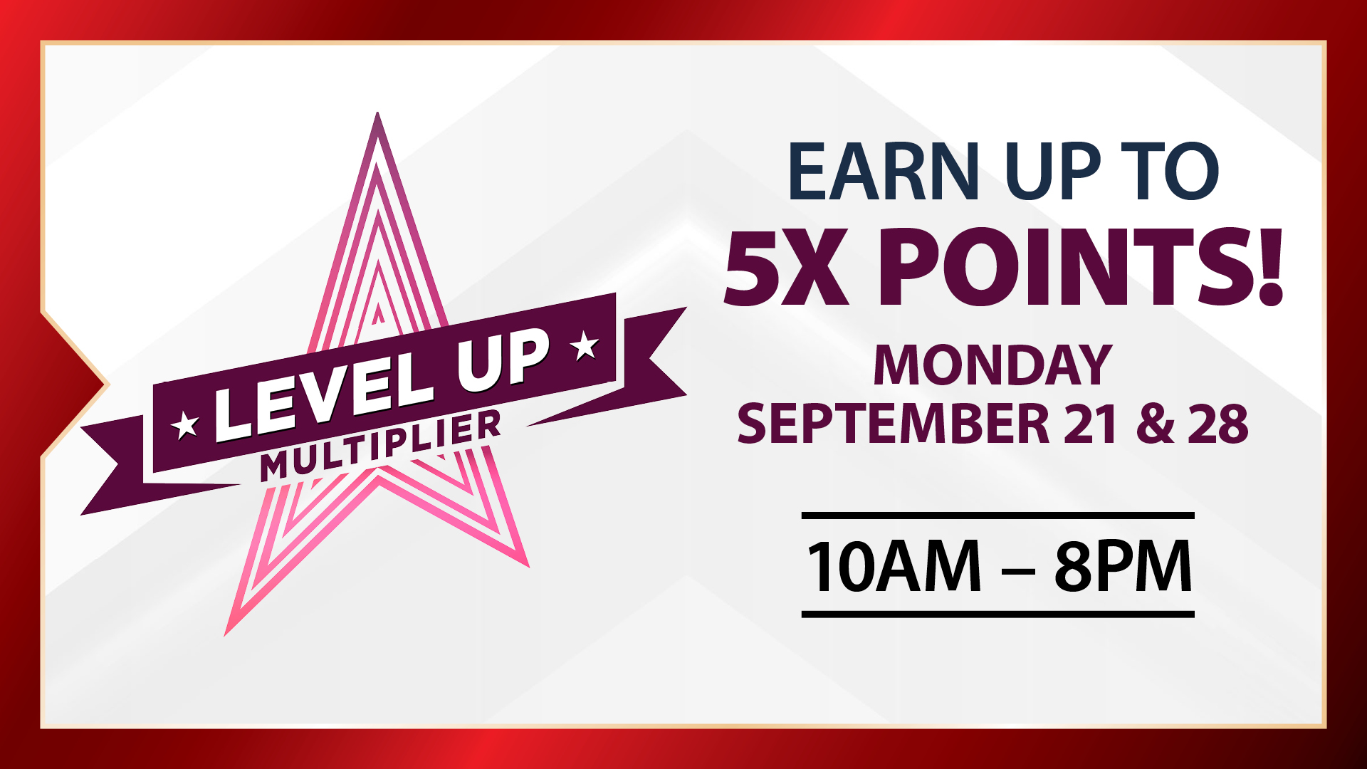 Level Up Multiplier