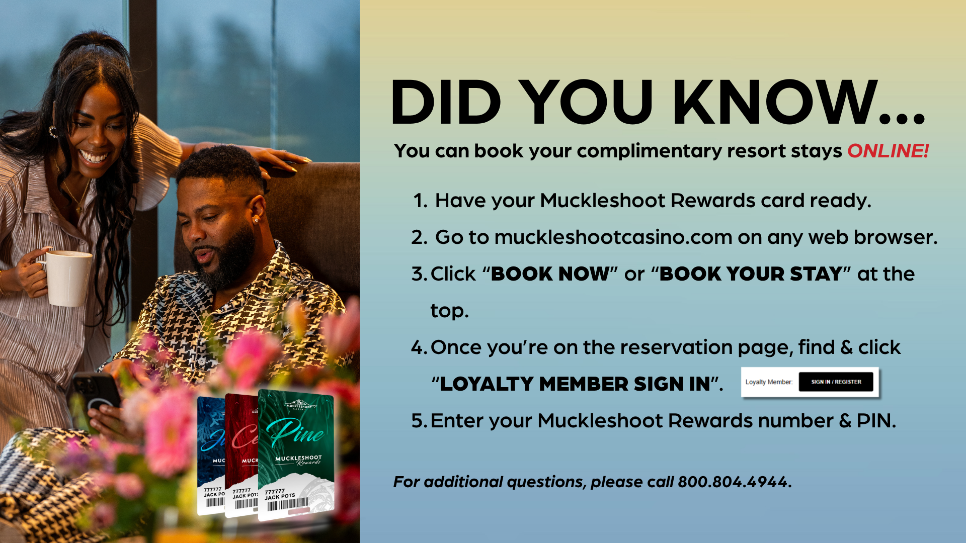 COMPLIMENTARY STAYS BOOK ONLINE 1920x1080