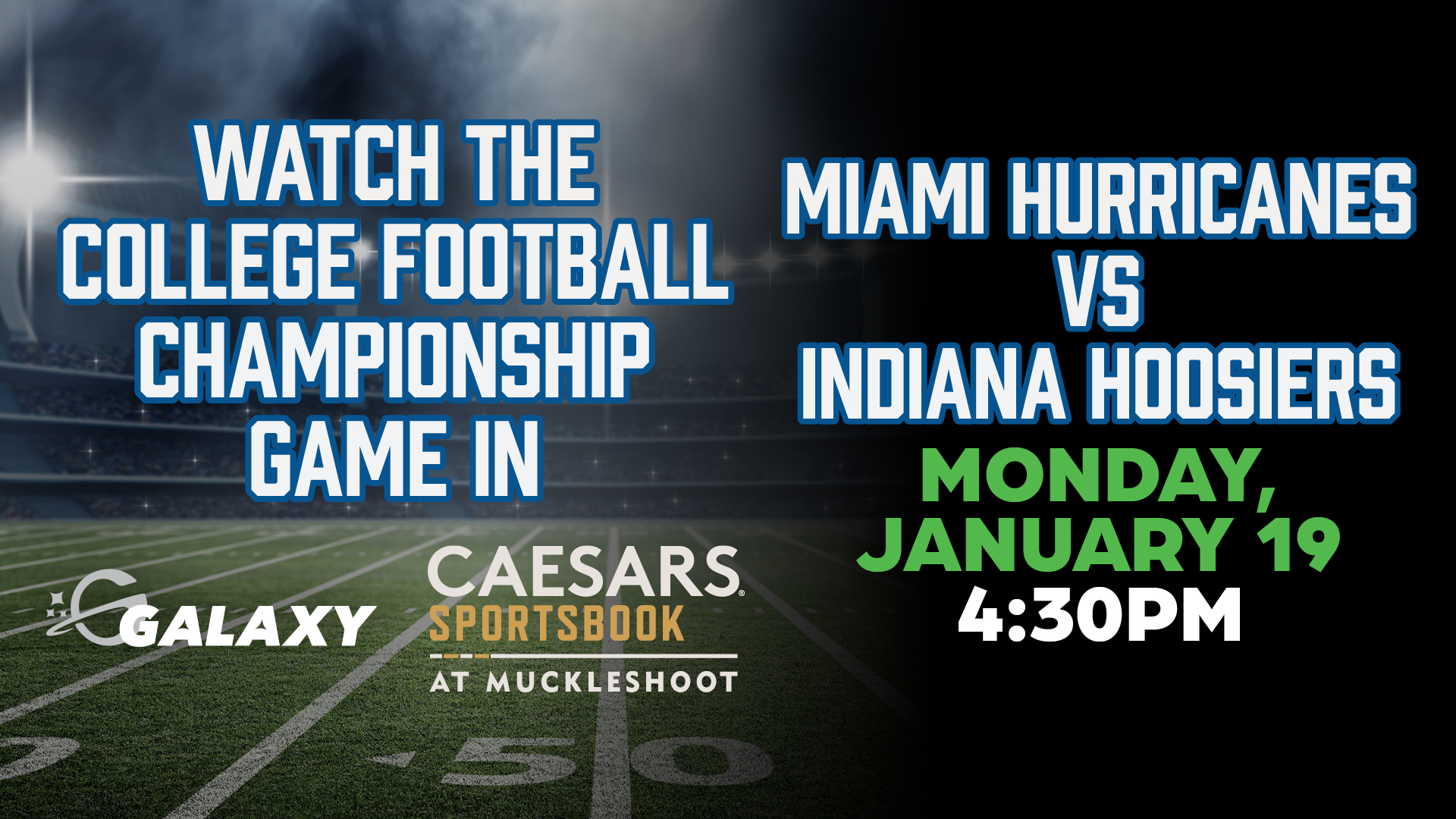 NCAA College Football Championship 20260119