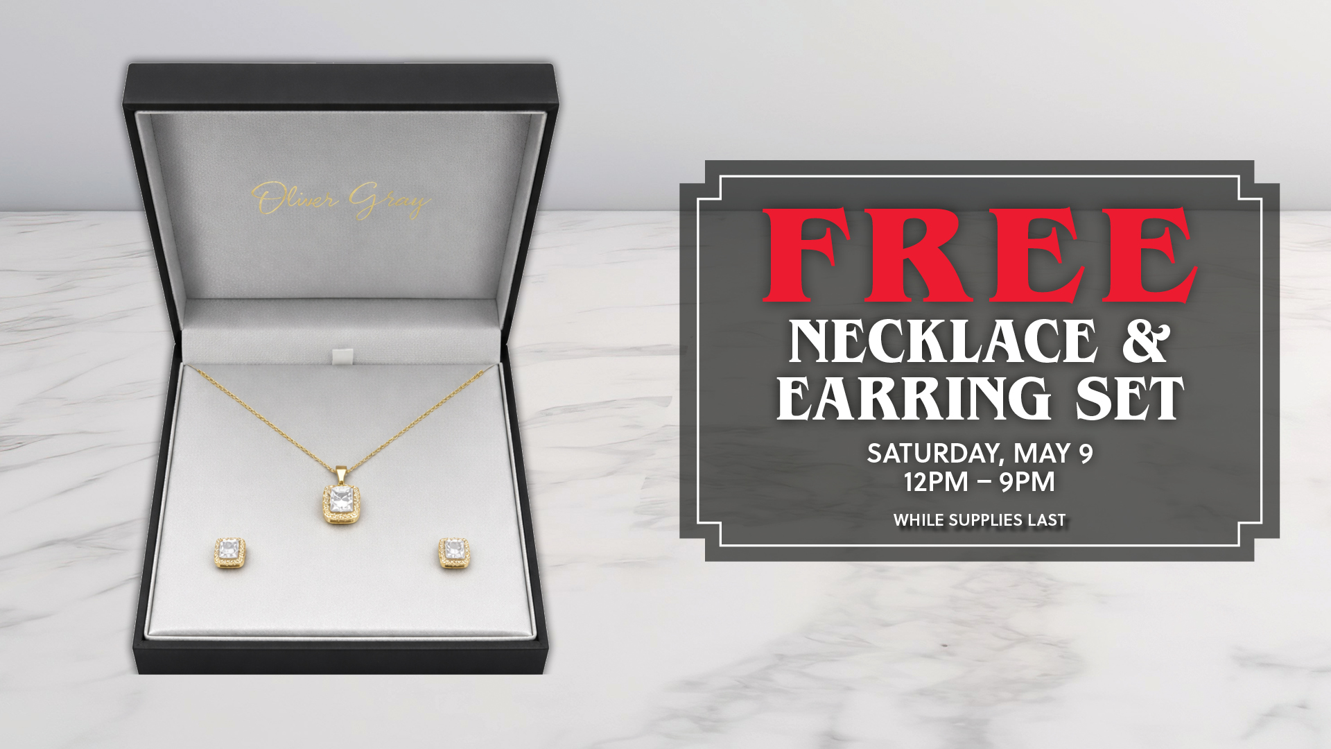 Oliver Gray Jewelry Set