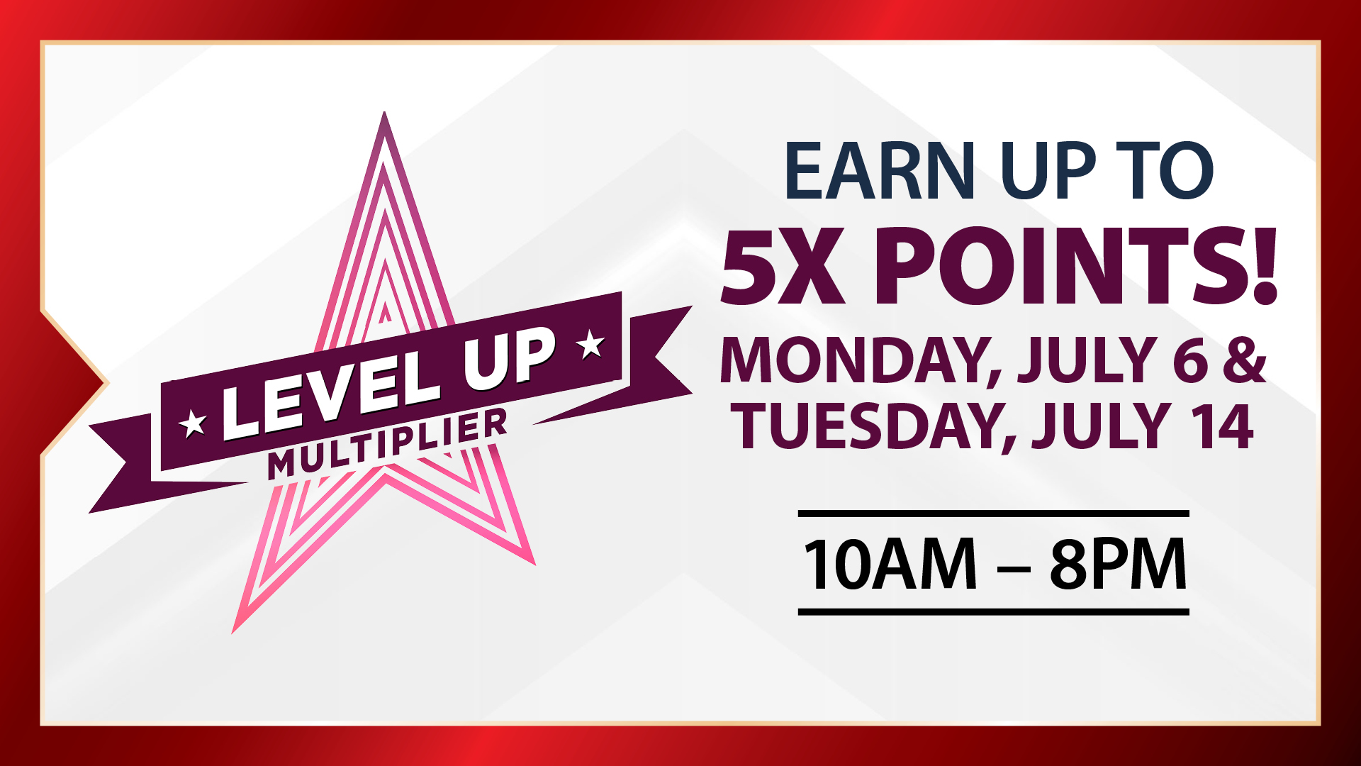 Level Up Multiplier