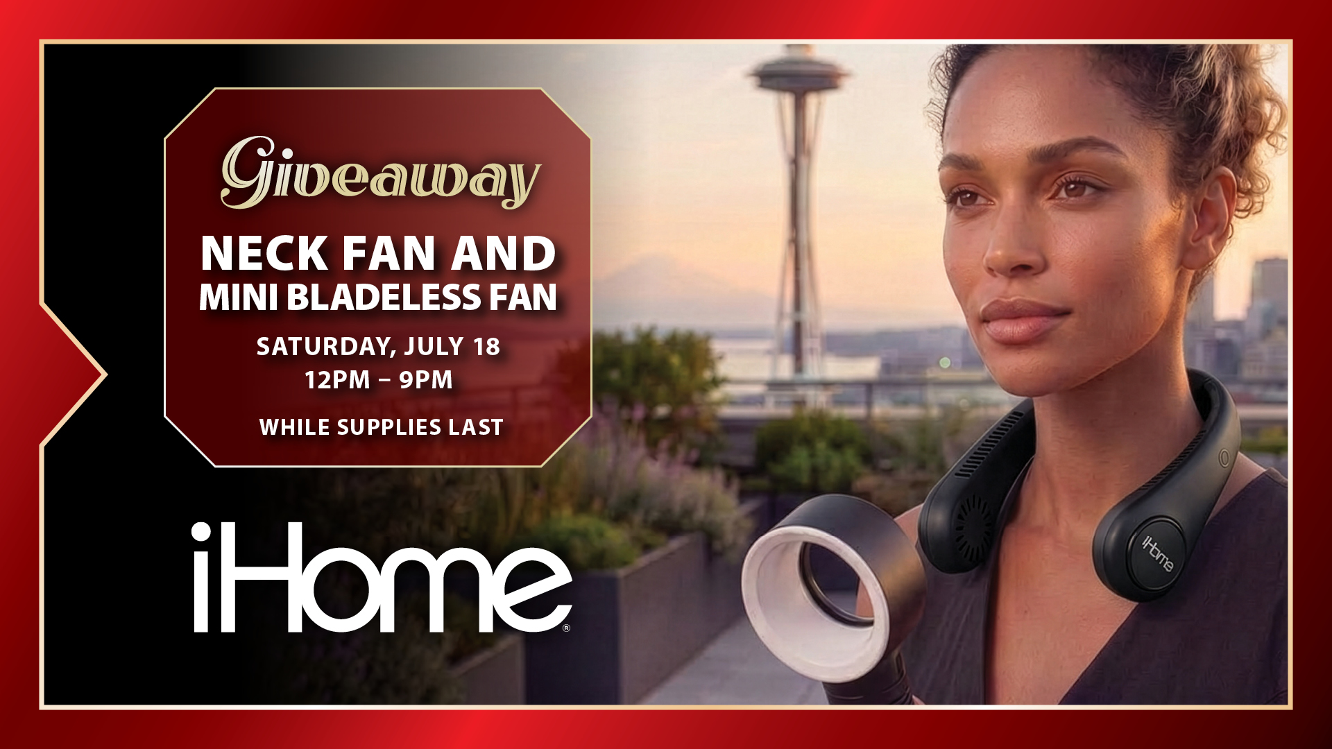 Neck Fan Giveaway