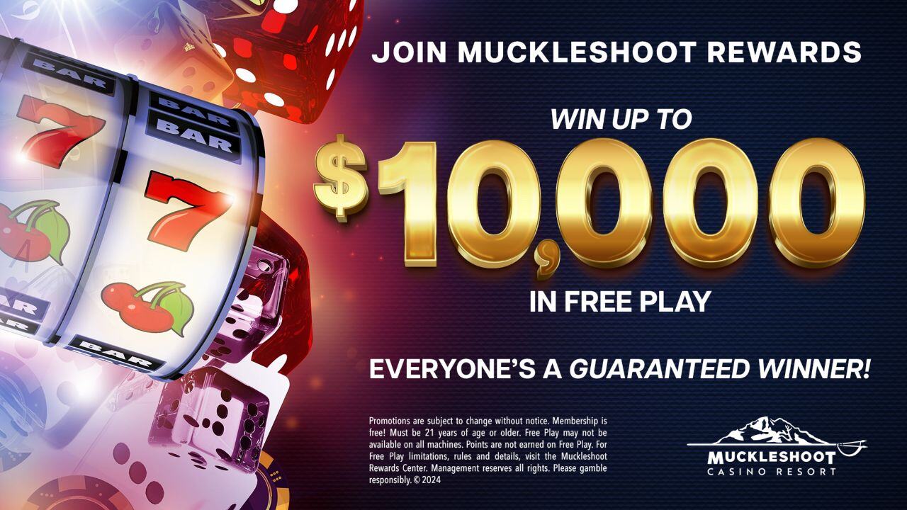 New Member - Join today to win up to $10,000 in Free Play!