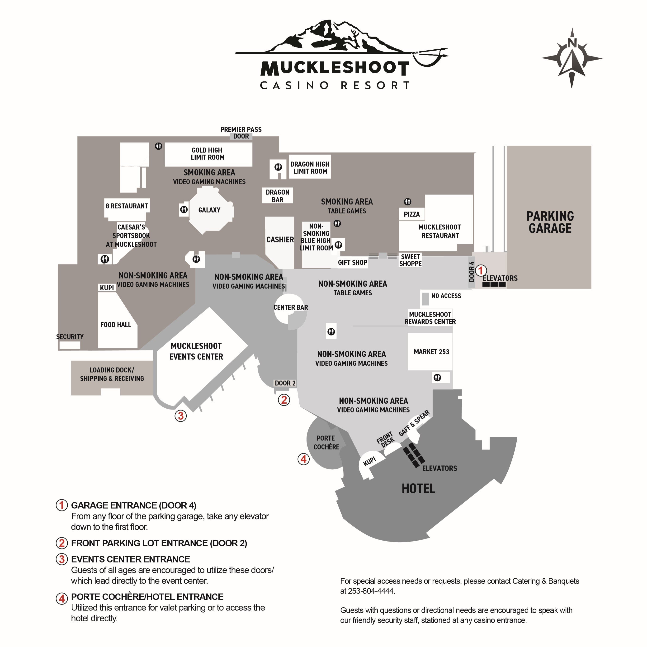 Property Map | Muckleshoot Casino Resort