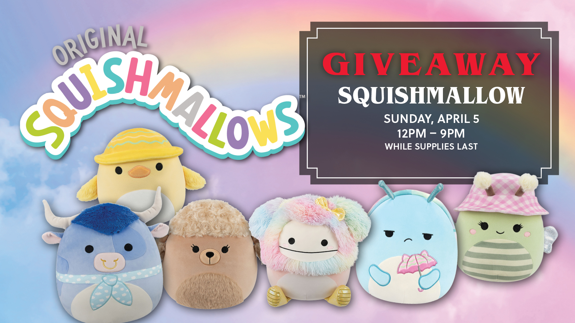 Squishmallow Giveaway