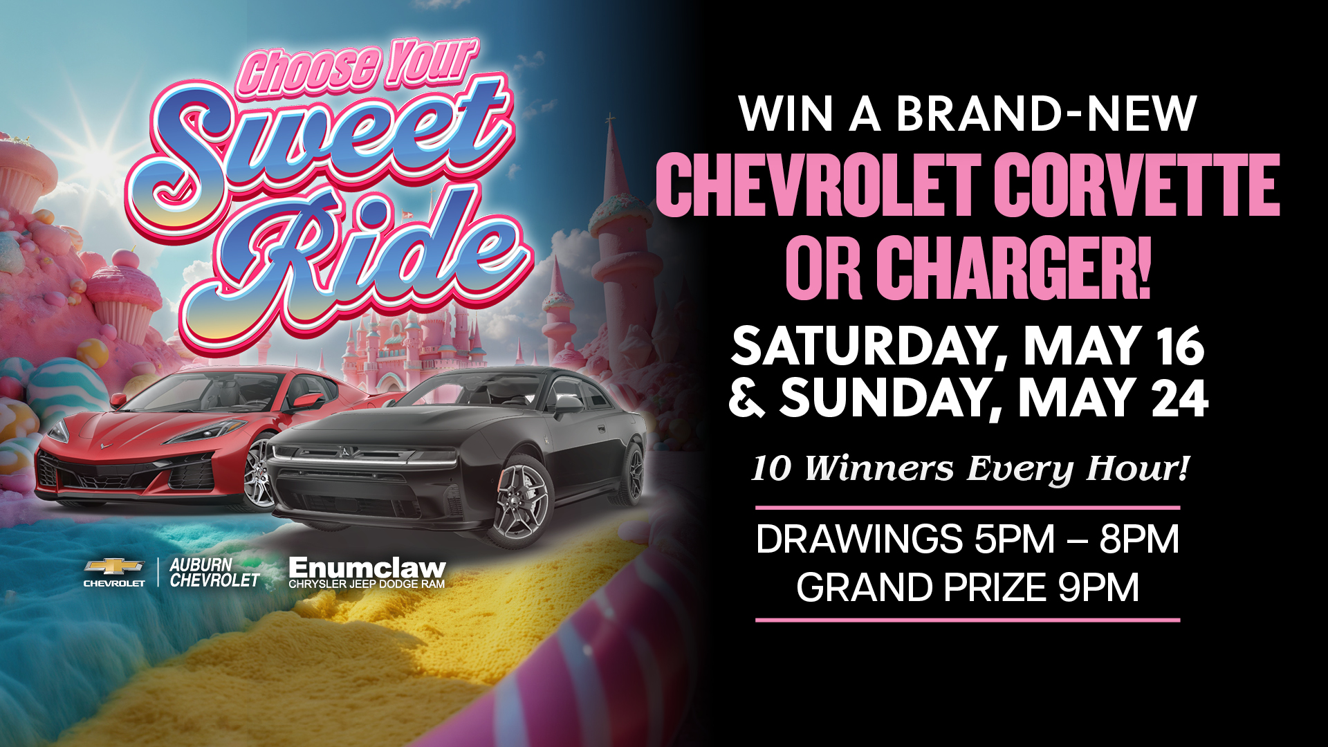 Choose your Sweet Ride